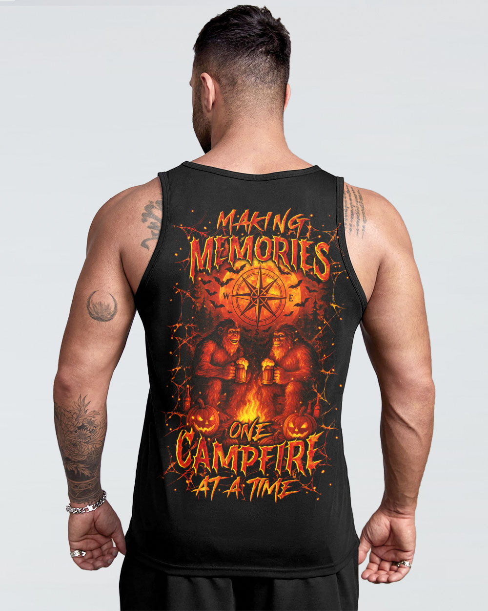 MAKING MEMORIES ONE CAMPFIRE AT A TIME HALLOWEEN ALL OVER PRINT - YHLN2307252