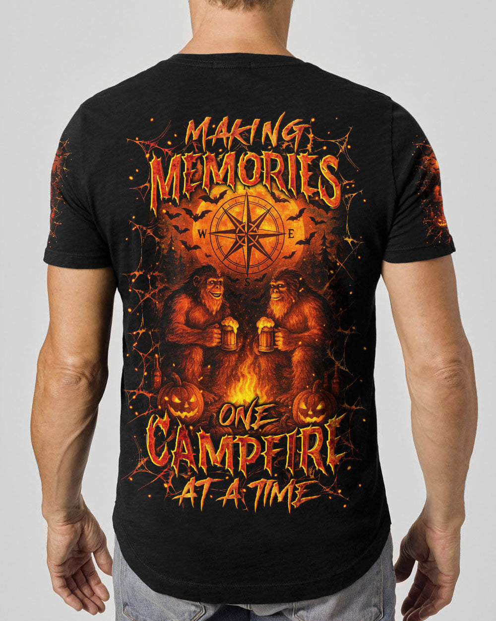 MAKING MEMORIES ONE CAMPFIRE AT A TIME HALLOWEEN ALL OVER PRINT - YHLN2307252