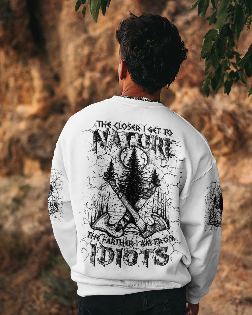 THE CLOSER I GET TO NATURE ALL OVER PRINT - YHLN2309243