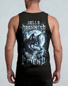 HELLO DARKNESS MY OLD FRIEND WOLF ALL OVER PRINT - YHLN2312252