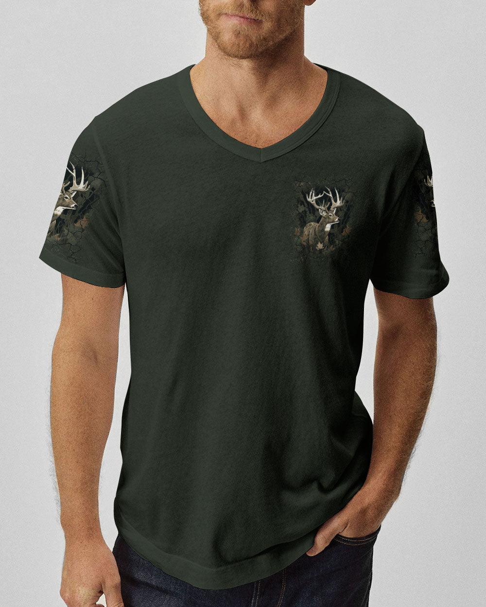 AND INTO THE FOREST I GO DEER ALL OVER PRINT - YHLN2509254