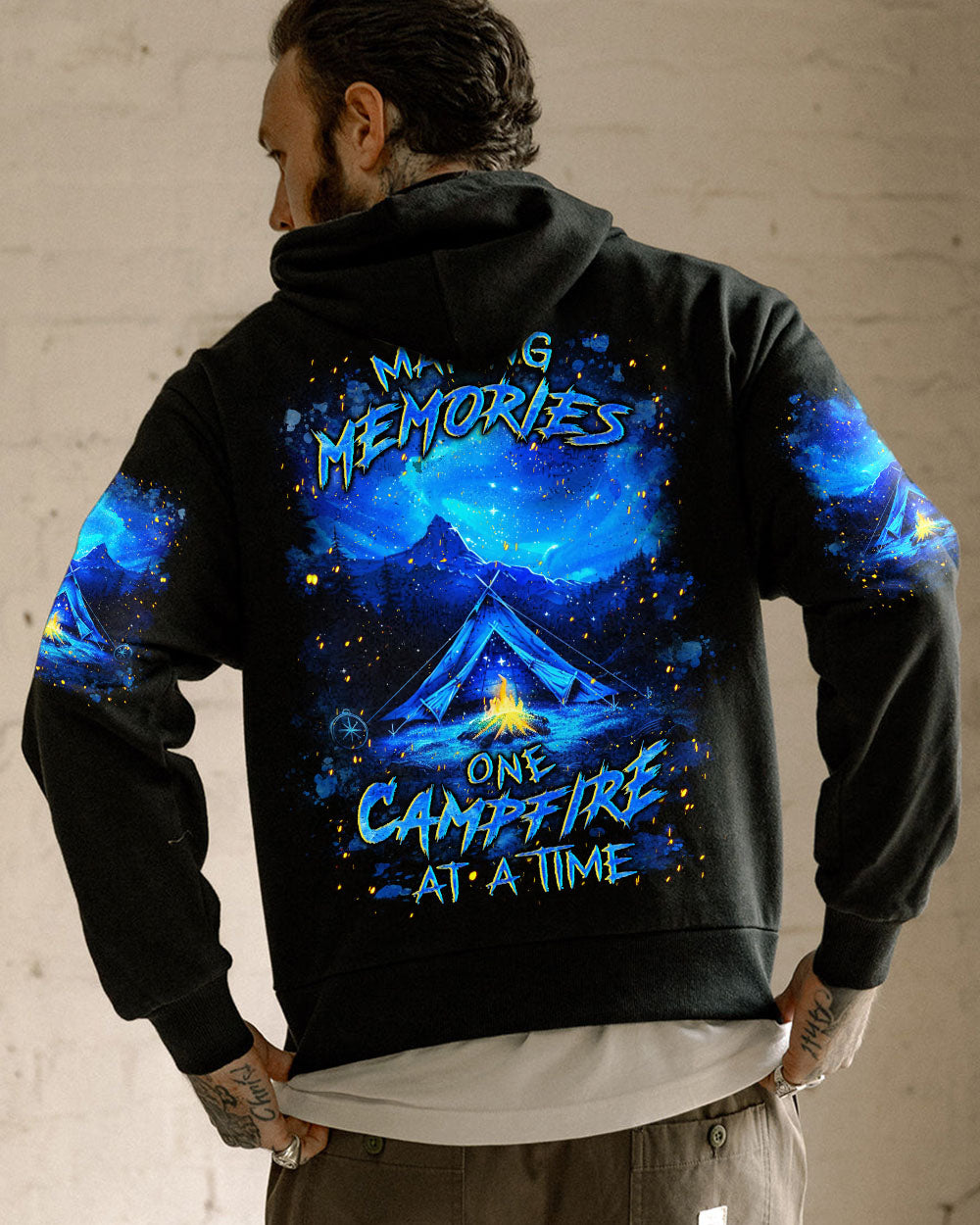 MAKING MEMORIES ONE CAMPFIRE AT A TIME ALL OVER PRINT - YHLN2601242