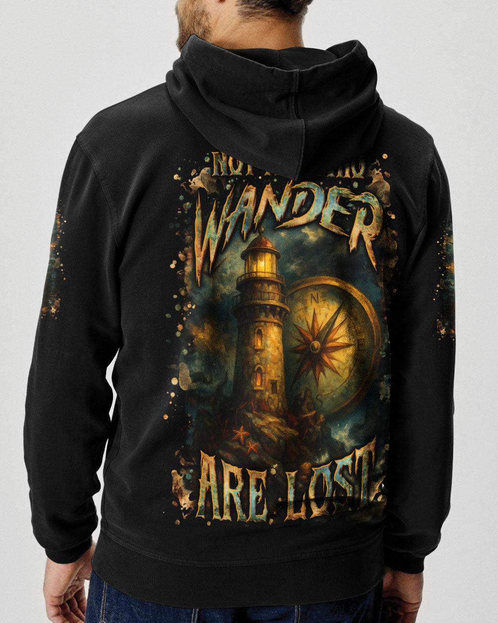 NOT ALL WHO WANDER ARE LOST ALL OVER PRINT - YHLN2606252