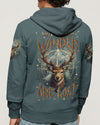 NOT ALL WHO WANDER ARE LOST DEER COMPASS ALL OVER PRINT - YHLN2611253