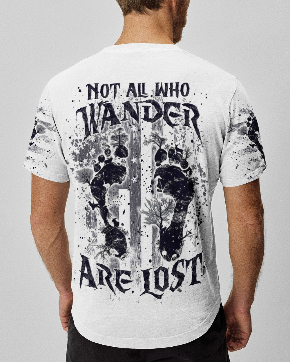 NOT ALL WHO WANDER ARE LOST ALL OVER PRINT - YHLN2709241
