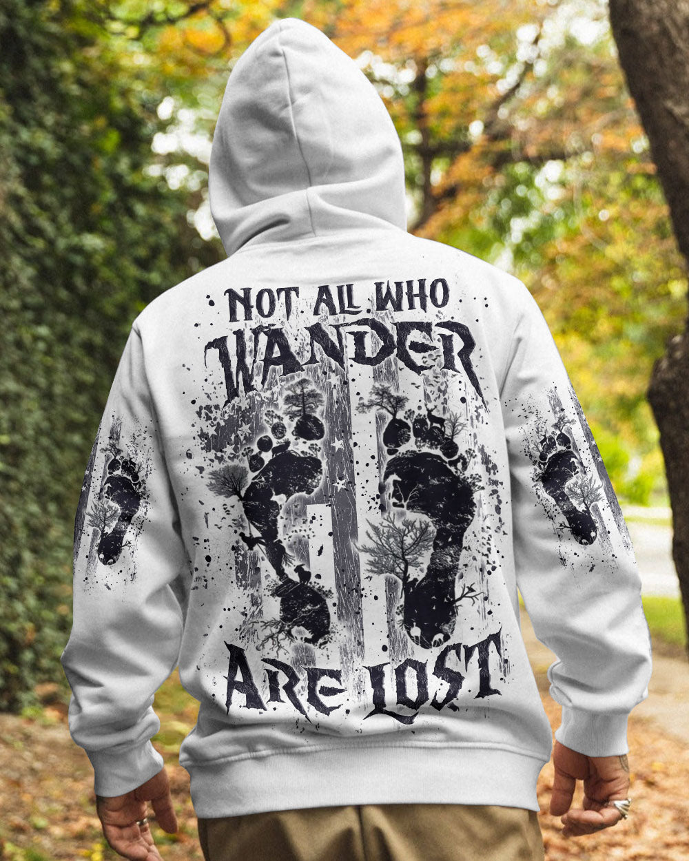 NOT ALL WHO WANDER ARE LOST ALL OVER PRINT - YHLN2709241