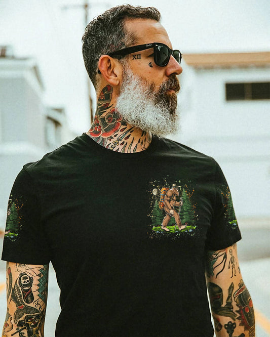 NOT ALL WHO WANDER ARE LOST BIGFOOT ALL OVER PRINT - YHLN2803252