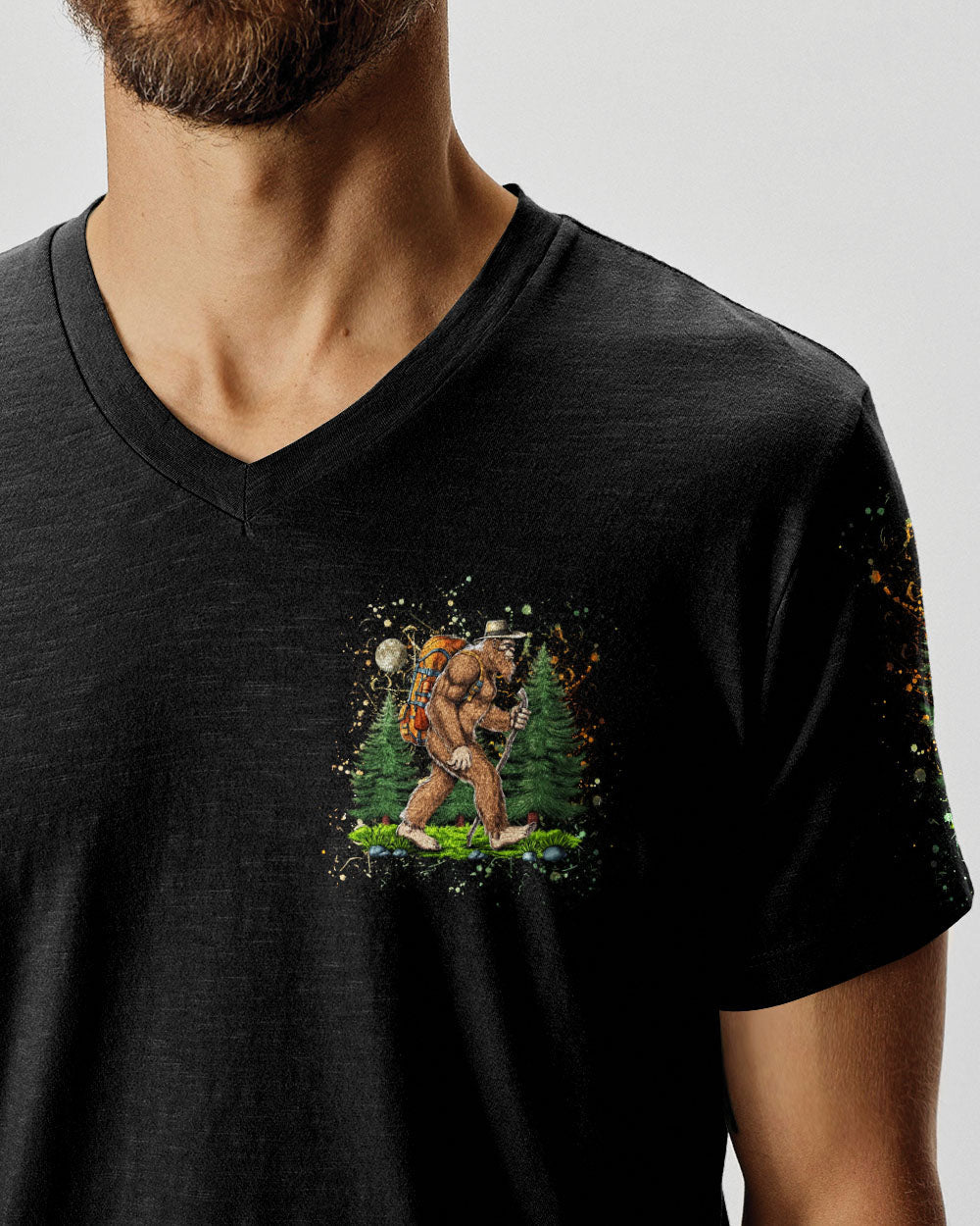 NOT ALL WHO WANDER ARE LOST BIGFOOT ALL OVER PRINT - YHLN2803252