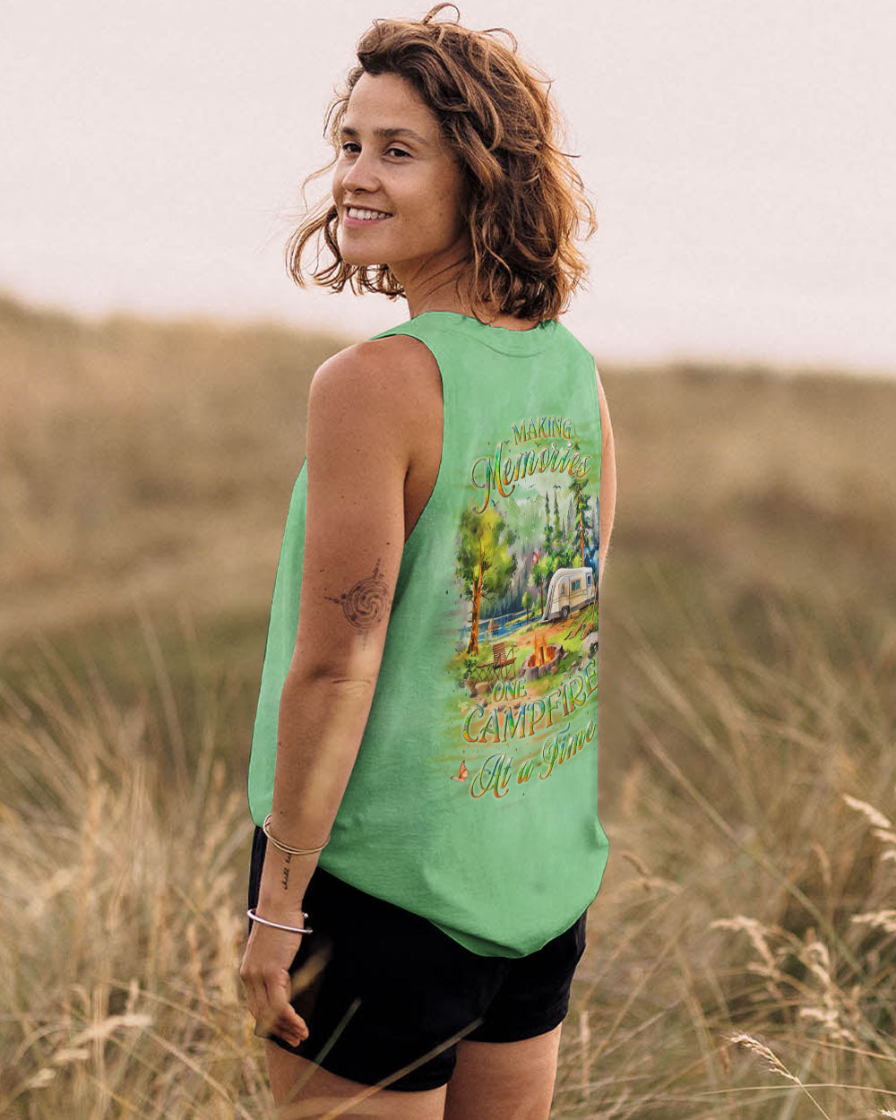 MAKING MEMORIES ONE CAMPFIRE AT A TIME ALL OVER PRINT - YHLT0208241
