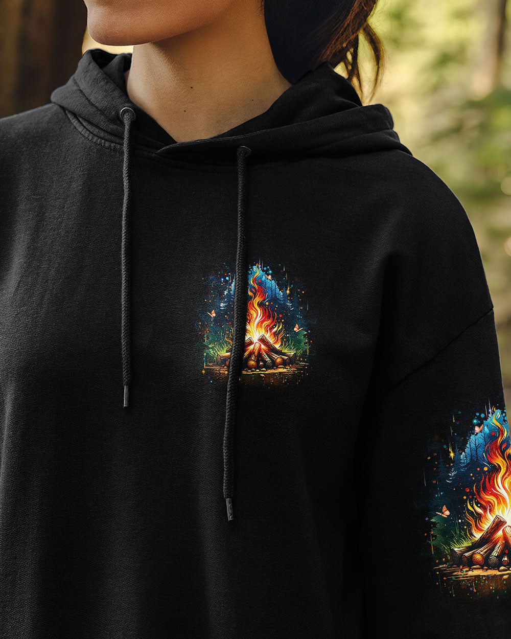 MAKING MEMORIES ONE CAMPFIRE AT A TIME ALL OVER PRINT - YHLT0403254