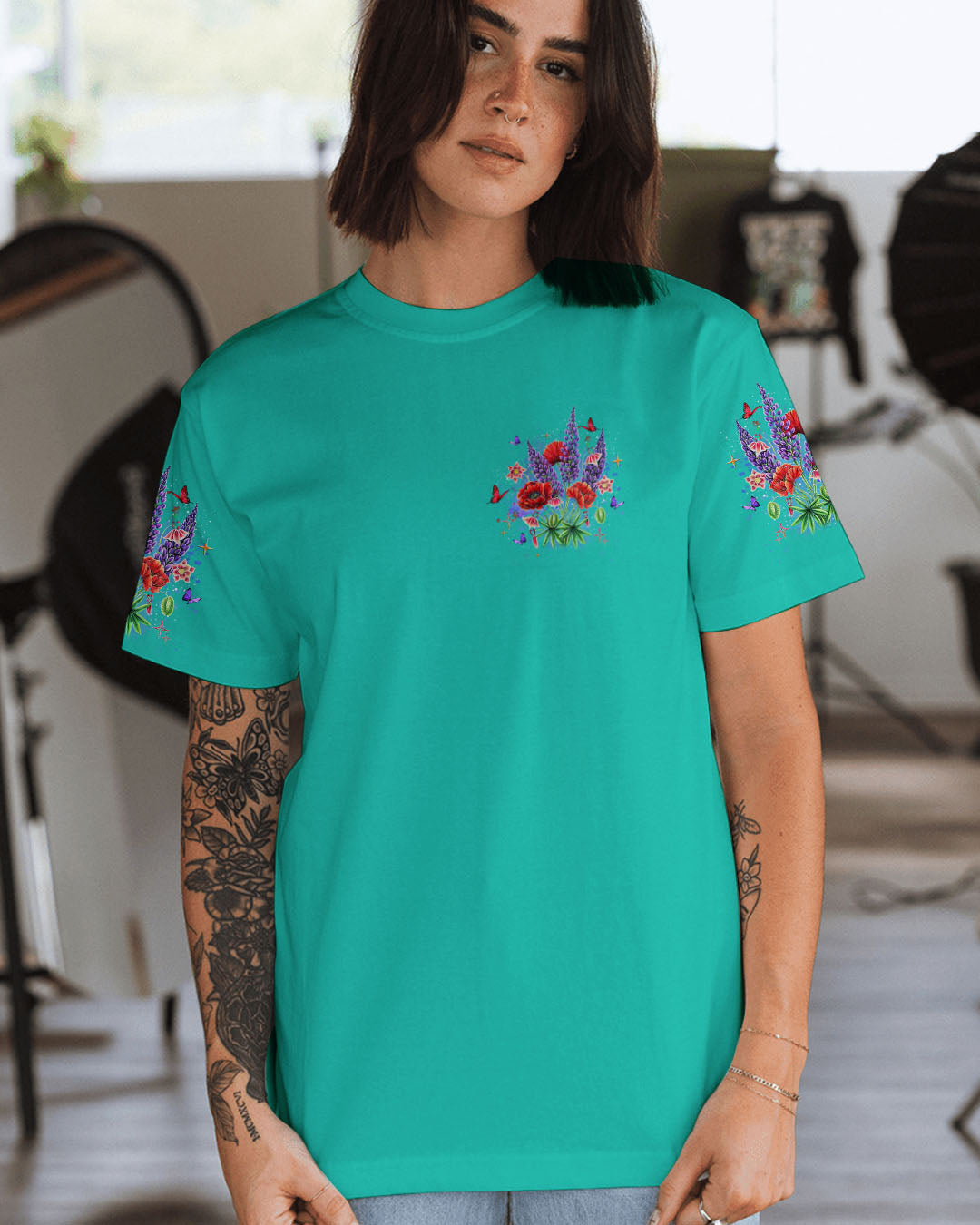 YOU BELONG THE WILDFLOWERS ALL OVER PRINT - YHLT0804254