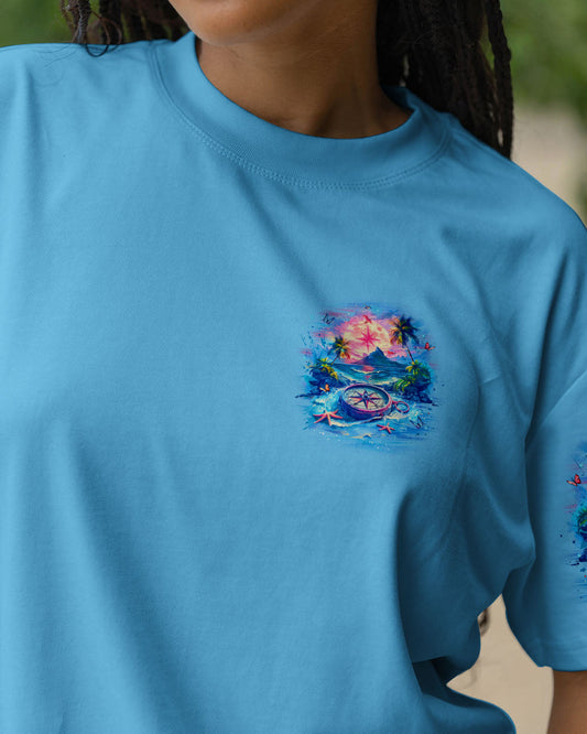 NOT ALL WHO WANDER ARE LOST COMPASS BEACH ALL OVER PRINT - YHLT0904253