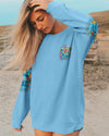 SMELL THE SEA FEEL THE BREEZE COMPASS ALL OVER PRINT - YHLT1004253