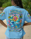 SMELL THE SEA FEEL THE BREEZE COMPASS ALL OVER PRINT - YHLT1004253