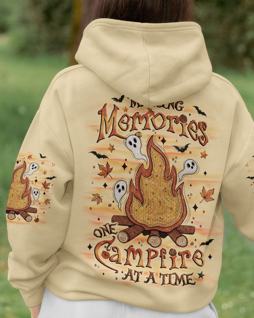 MAKING MEMORIES ONE CAMPFIRE AT A TIME HALLOWEEN ALL OVER PRINT - YHLT1007253