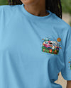 SOME GIRLS ARE BORN WITH CAMPING FLAMINGO ALL OVER PRINT - YHLT1809251