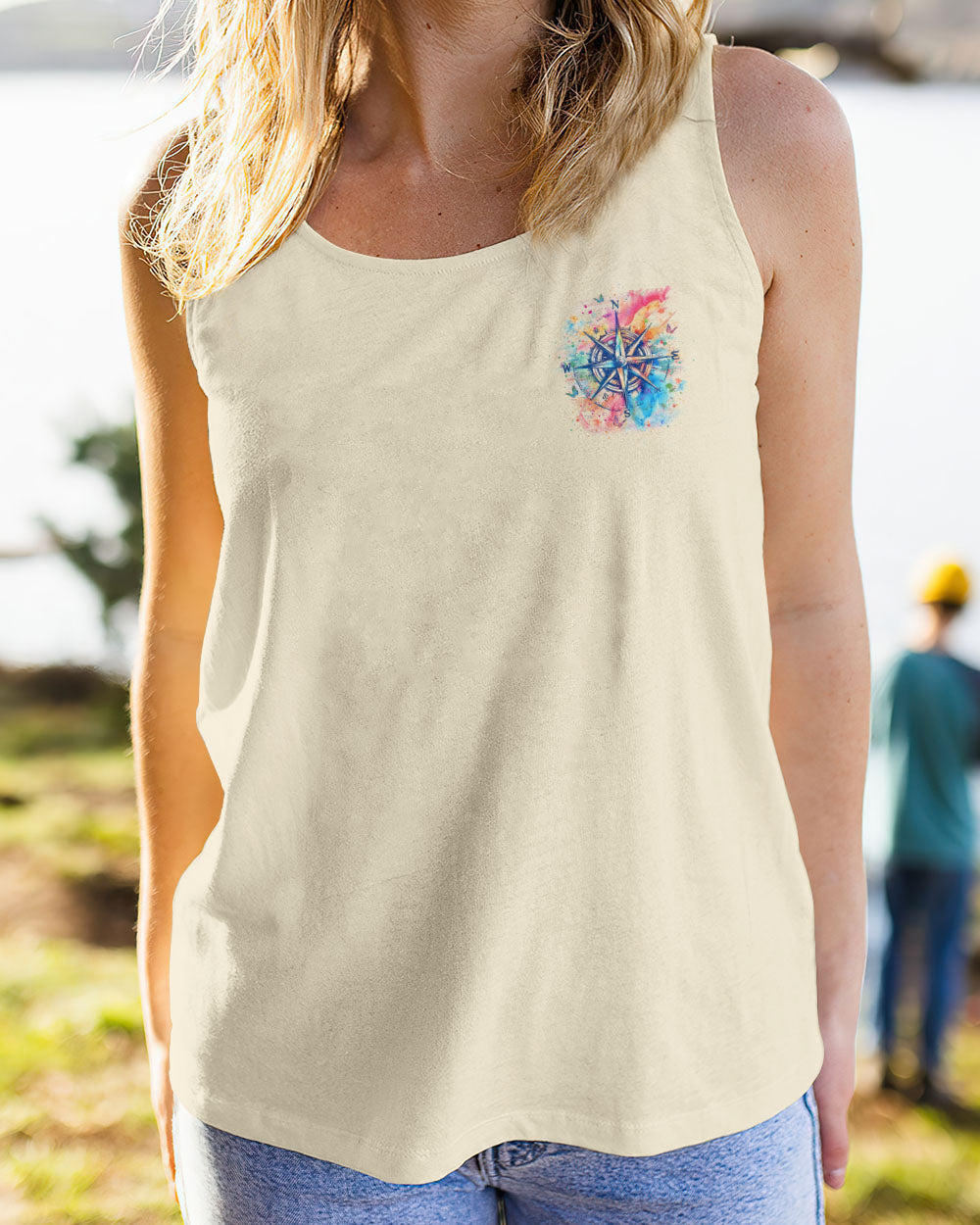 NOT ALL WHO WANDER ARE LOST COMPASS ALL OVER PRINT - YHLT2507242