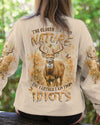 THE CLOSER I GET TO NATURE DEER HUNTING ALL OVER PRINT - YHLT2511241
