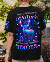 THE CLOSER I GET TO NATURE DEER ALL OVER PRINT - YHLT2609253