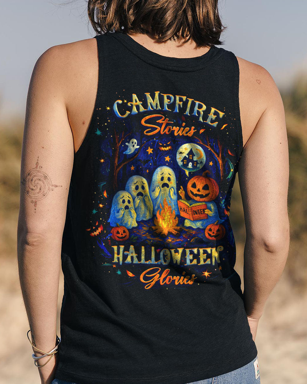 CAMPFIRE STORIES HALLOWEEN GLORIES HALLOWEEN ALL OVER PRINT - YHLT2807254