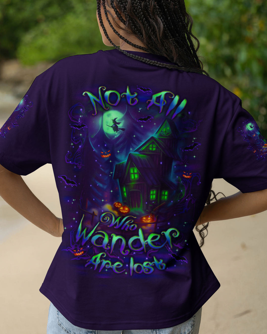 NOT ALL WHO WANDER ARE LOST HALLOWEEN ALL OVER PRINT - YHLT2907252