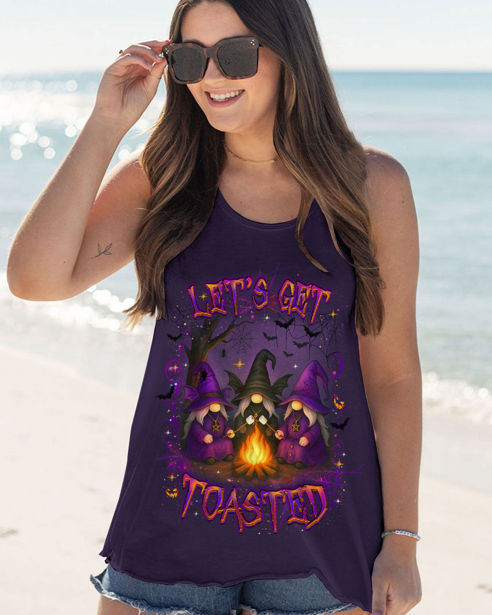 LET'S GET TOASTED HALLOWEEN ALL OVER PRINT - YHLT3107253