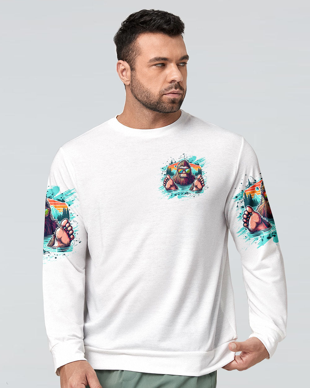 LAKE BUM BIGFOOT ALL OVER PRINT - TLTR0809251
