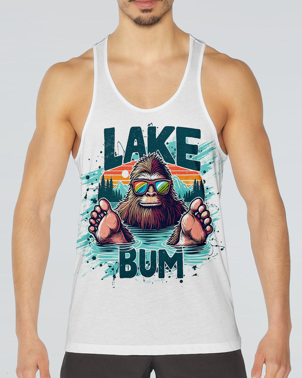 LAKE BUM BIGFOOT ALL OVER PRINT - TLTR0809251