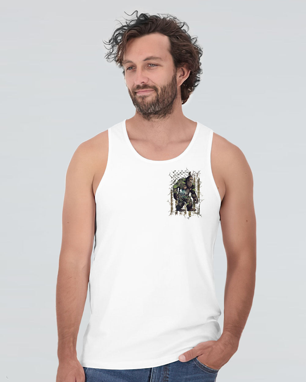 AND INTO THE FOREST I GO BIGFOOT ALL OVER PRINT - YHLN0801254