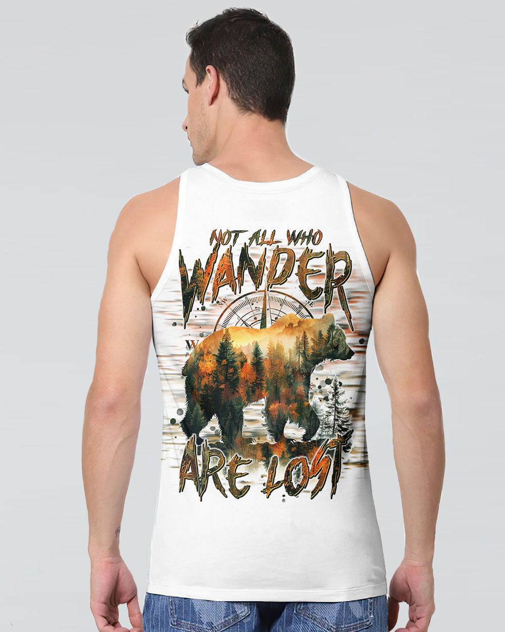 NOT ALL WHO WANDER ARE LOST BEAR HUNTING ALL OVER PRINT - TLNT1112244