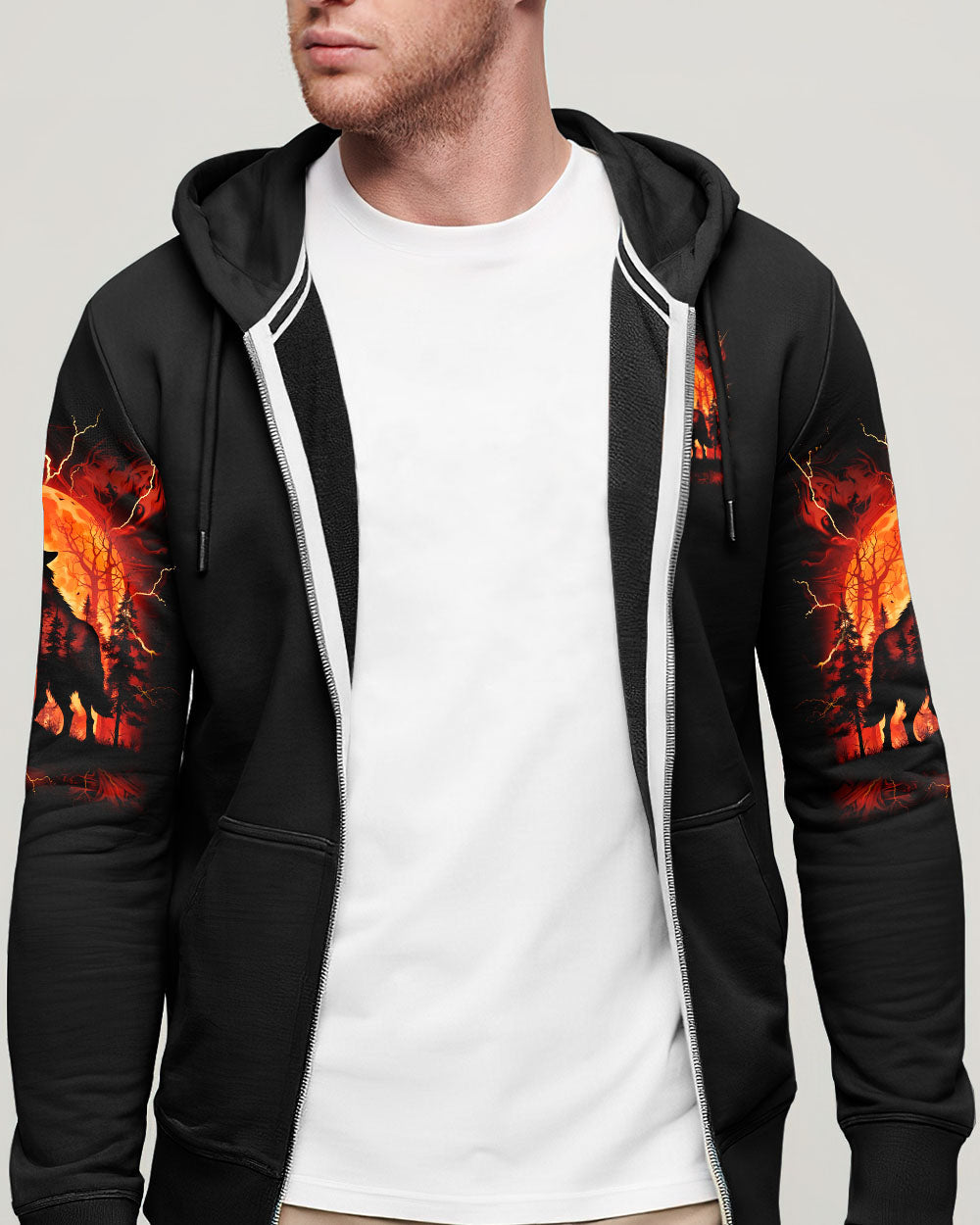 AND INTO THE FOREST I GO WOLF ALL OVER PRINT  - TLNT2803252