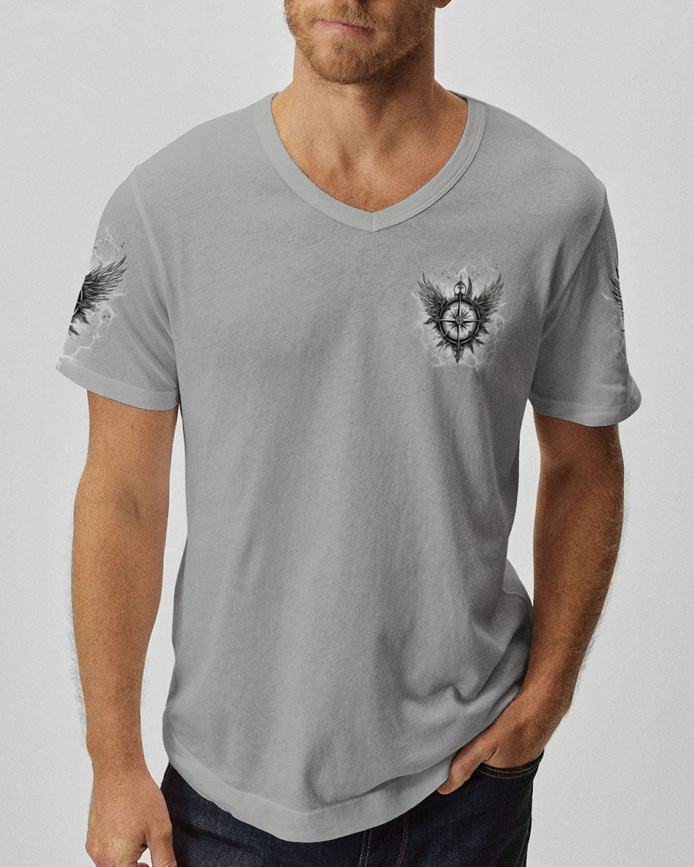 NOT ALL WHO WANDER ARE LOST COMPASS ALL OVER PRINT - TLTW1403253