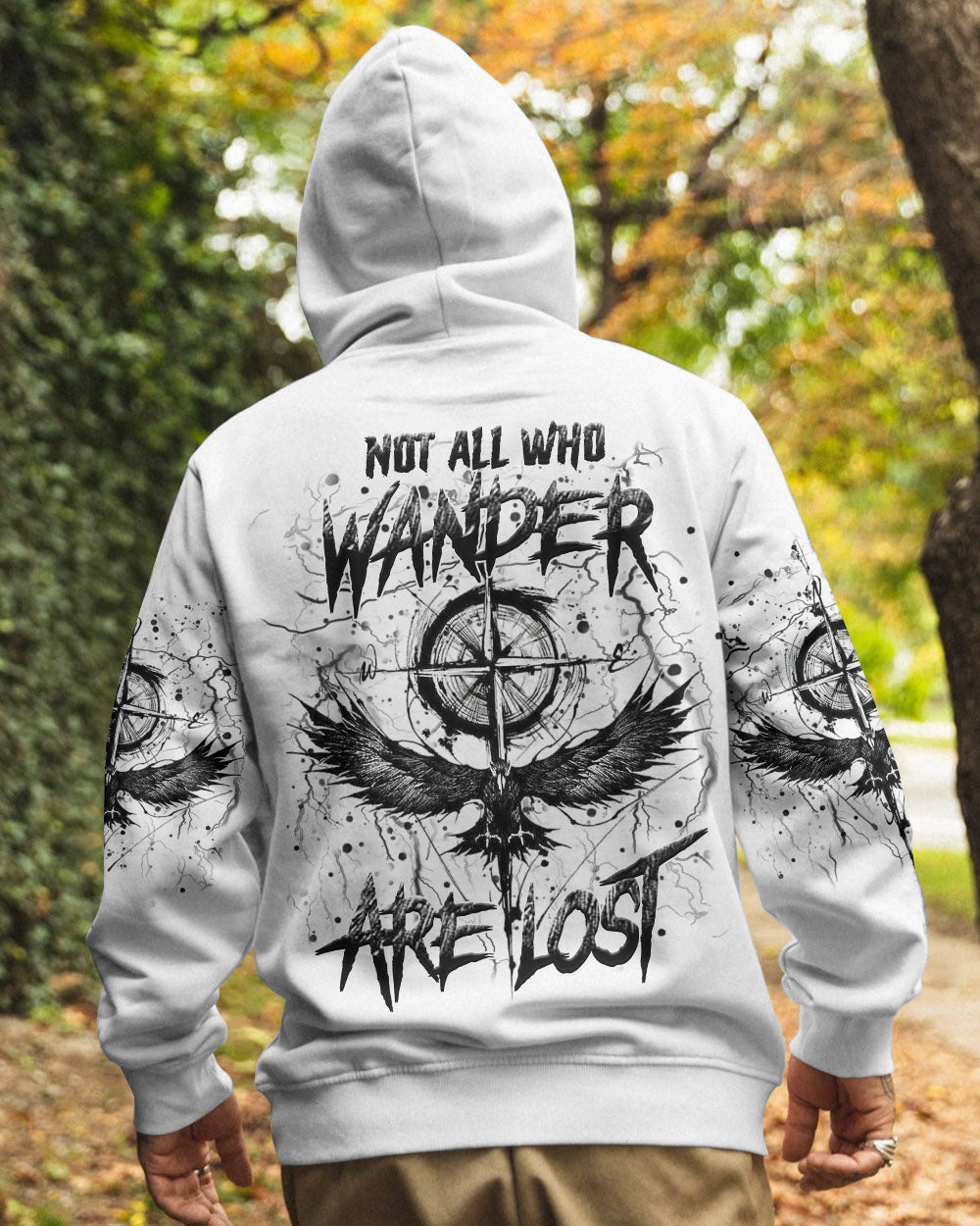 NOT ALL WHO WANDER ARE LOST ALL OVER PRINT - YHHN0710243