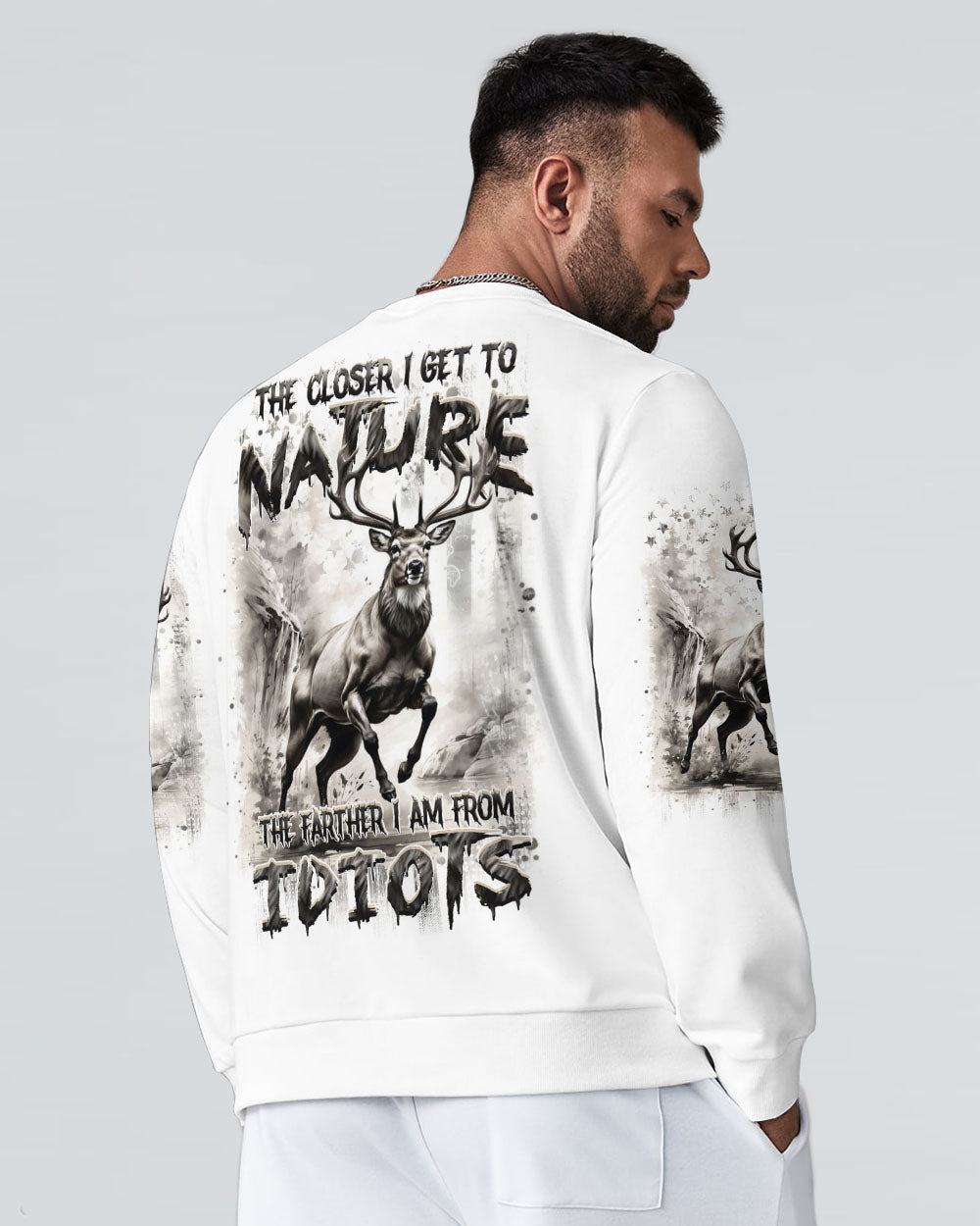 THE CLOSER I GET TO NATURE ALL OVER PRINT - YHHN0811241