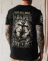 NOT ALL WHO WANDER ARE LOST ANCHOR COMPASS ALL OVER PRINT - YHLN2706254