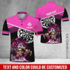 BlueJose Poseidon Darts Personalized Name Shirt (12 Colors)