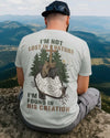BlueJose I'm Not Lost In Nature Personalized Hiking 3D Shirt - Grey
