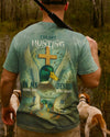 BlueJose I've Got Hunting In My Veins And Jesus In My Heart Shirt, Personalized Hunting 3D Shirt