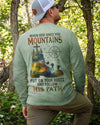 BlueJose When God Gives You Mountains Personalized Hiking Shirt - Green