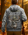 BlueJoseI Hunt And I Believe That's What I Do Shirt, Personalized Hunting 3D Shirt
