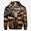 BlueJose Love Hunting, Personalized Hunting All Over Shirt, Personalized 3D Hoodie For Hunting Lover