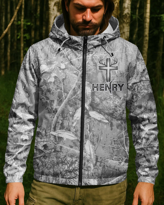 BlueJose Custom Jesus is my savior Hunting is my therapy shirt, Personalized Hunting 3D Shirt