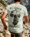 BlueJose Every Step Is A Prayer Every Trail A Testimony Personalized Hiking 3D Shirt