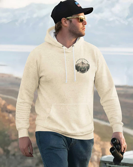 BlueJose My Soul Meets God Personalized Hiking Shirt - Sand