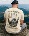 BlueJose I'm A Hiker Of His Hills Personalized Hiking Shirt - Sand
