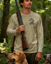 BlueJose In The Wood I Hunt In The Cross I Trust Shirt, Peronalized Hunting 3D Shirt