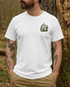 BlueJose Out Here The World Grows Quiet Personalized Hiking 3D Shirt - White