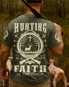 BlueJose Hunting Is A Gift Faith Is The Guide Shirt, Personalized Hunting 3D Shirt