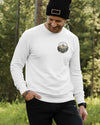 BlueJose My Soul Meets God Personalized Hiking Shirt - White
