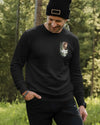BlueJose Some Hike To See The World Personalized Hiking Shirt - Black